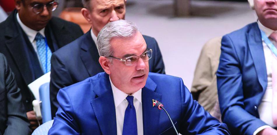 Abinader insiste ante la ONU en despliegue urgente de una fuerza de paz en Haití