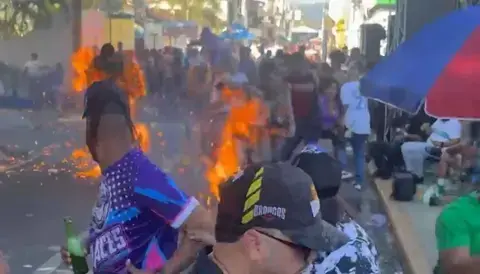 Fallece niño de 6 años quemado en cierre de carnaval de Salcedo: ya son cuatro las víctimas mortales
